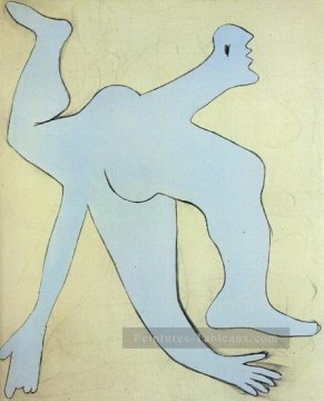 L acrobate bleu 3 1929 cubisme Pablo Picasso Peinture à l'huile